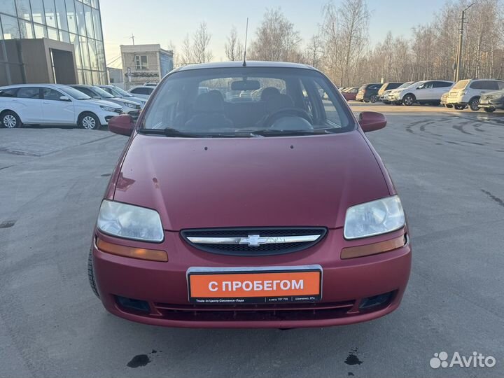 Chevrolet Aveo 1.4 MT, 2004, 266 554 км