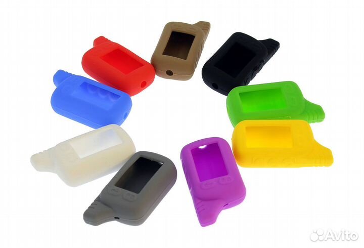 Чехлы силиконовые для брелоков автосигнализации