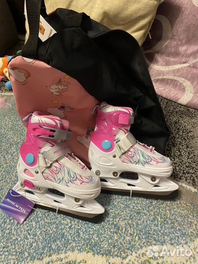 Коньки детские rush action xs 29-32