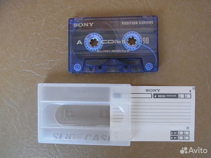 Аудиокассеты новые хром неписанные