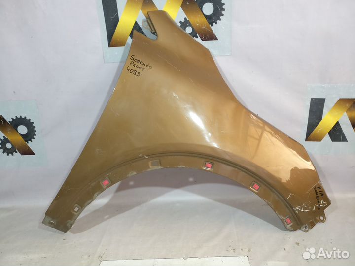 KIA Sorento Prime 15 Крыло правое переднее Бу