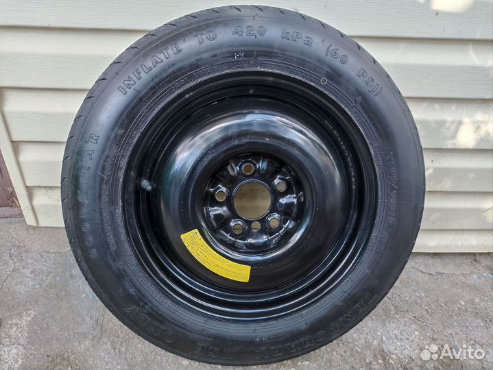 R16 Goodyear Convenience Spare 145/90, PCD 5x114.3 DIA 66.1