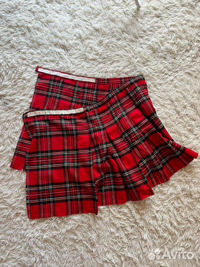 Юбка килт в клетку