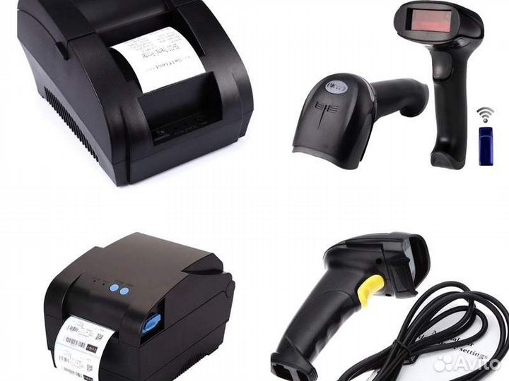 Сканеры штрихкода 1D 2D