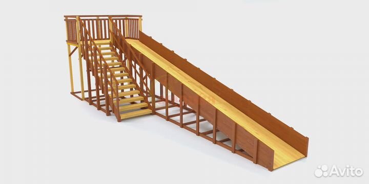 Зимняя горка Савушка Зима 8