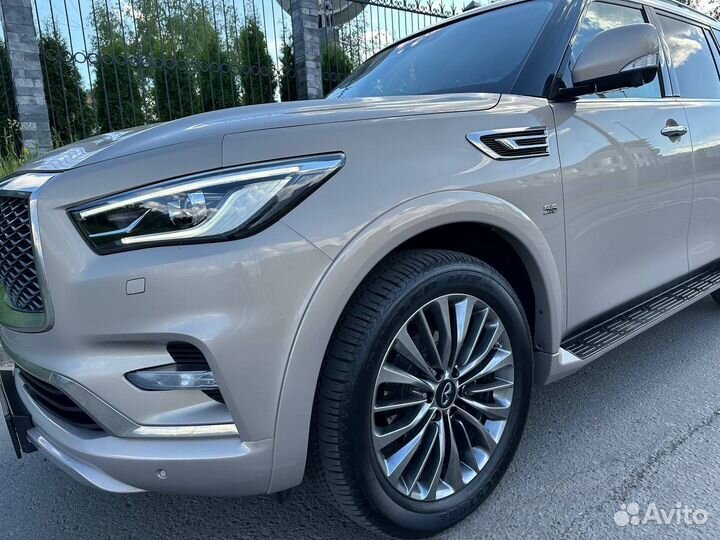 Infiniti QX80 5.6 AT, 2020, 80 000 км