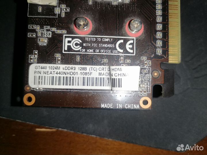 Видеокарта Gt 440 1gb