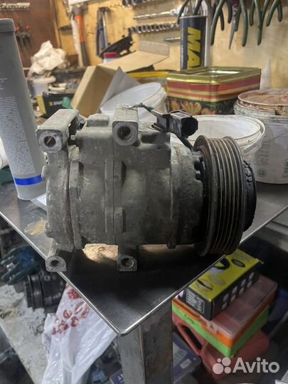 Оригинальный компрессор кондиционера солярис 2012