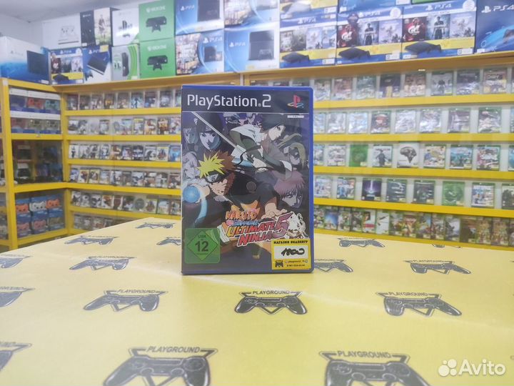 Naruto Shippuden Ultimate Ninja 5 PS2 Лицензия