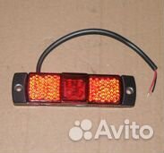 Указатель габаритов 80.3731 красный светодиодный