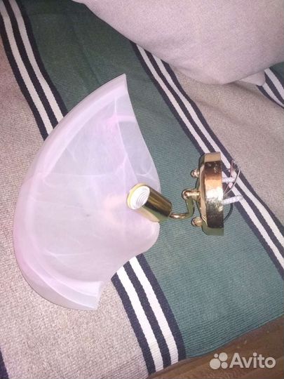 Настенный и потолочный светильники