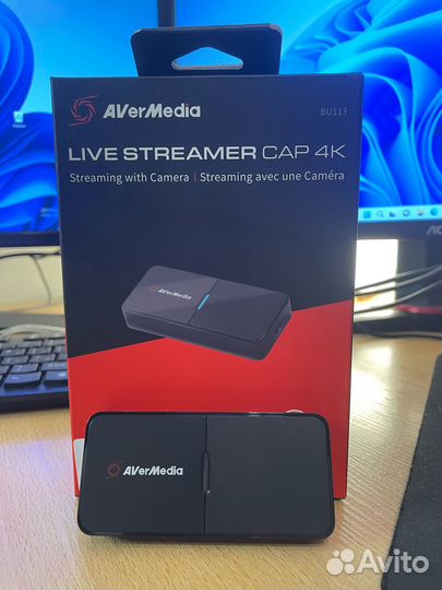 Карта захвата AverMedia Live Streamer CAP 4K-BU11