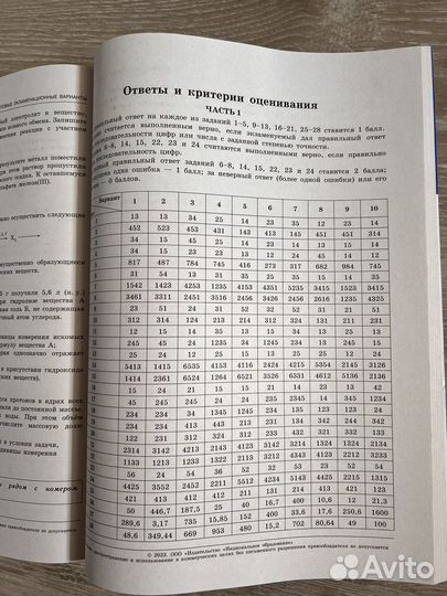 Сборник егэ по химии (2023)