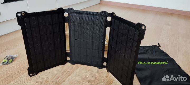 Складная солнечная панель Allpowers etfe 21w USB