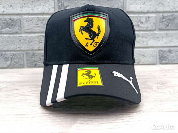 Бейсболка мужская Puma Ferrari черная