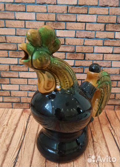 Петух СССР графин, штоф Васильковская Керамика