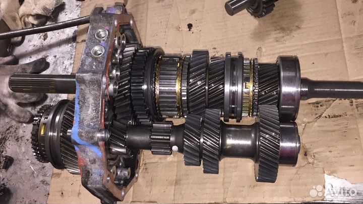 МКПП mitsubishi L200/triton по запчастям