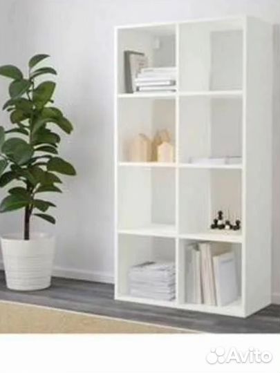 Стеллаж IKEA каллакс 8 ячеек