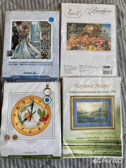 Наборы для вышивания крестиком