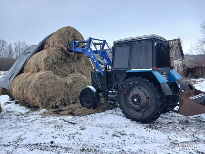 Сено в рулонах