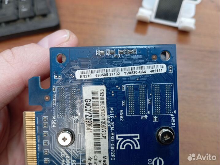 Видеокарта Asus GT210 1gb