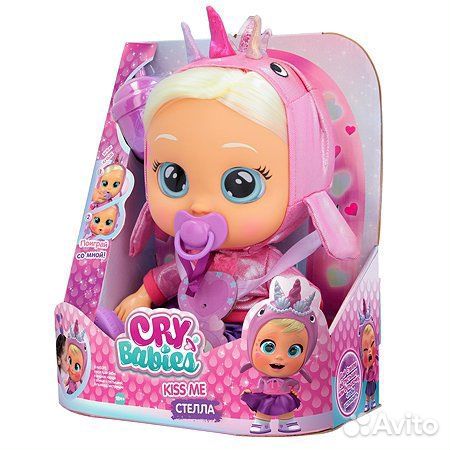 Кукла Cry Babies Kiss Me Стелла интерактивная