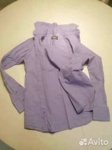Рубашка для мальчика 134 новая