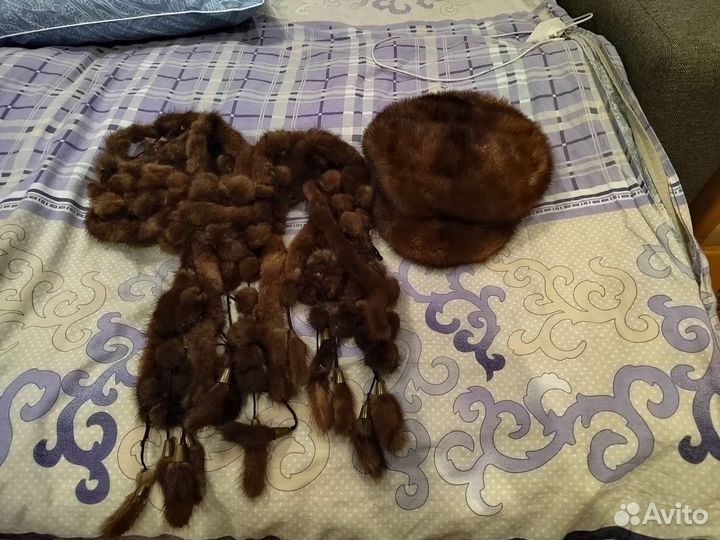 Шапка норковая