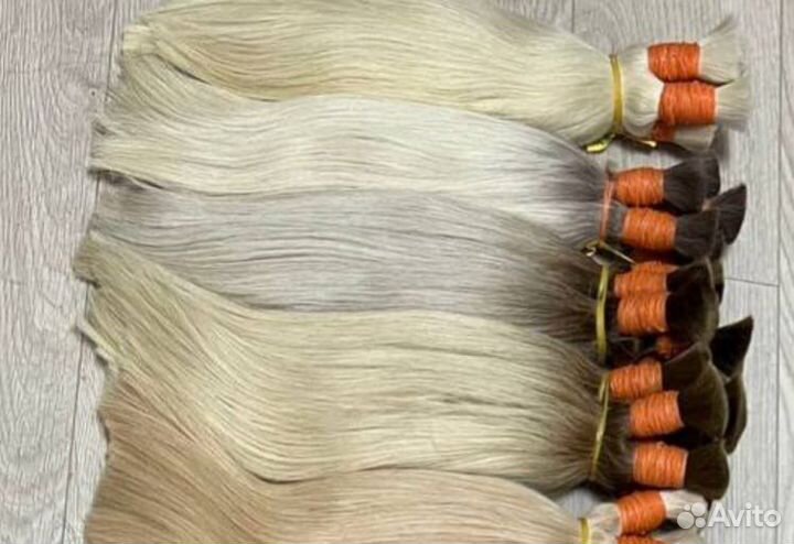 Волосы для наращивания 40-50-60-70-80-90 см