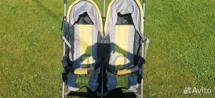 Прогулочная коляска для двойни или погодок