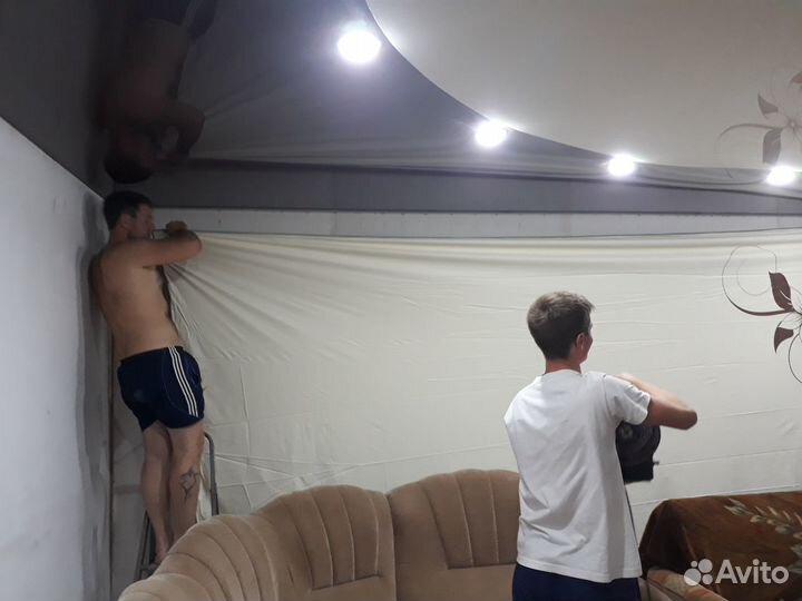 Натяжные потолки