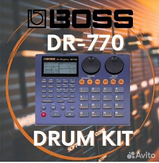 Драм-машинка boss dr 770