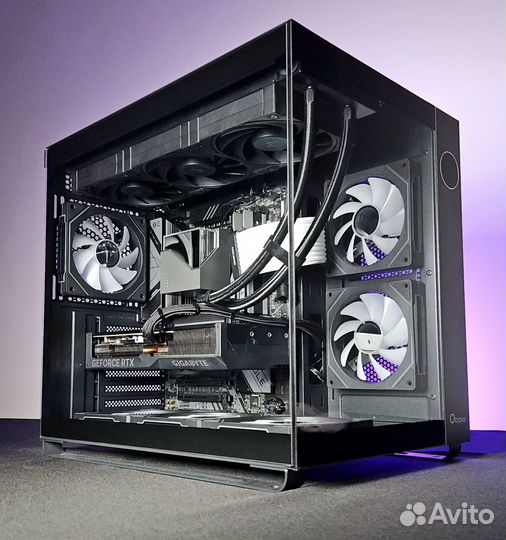 Новый игровой пк Ryzen 7 7700 32Gb RTX4070Super