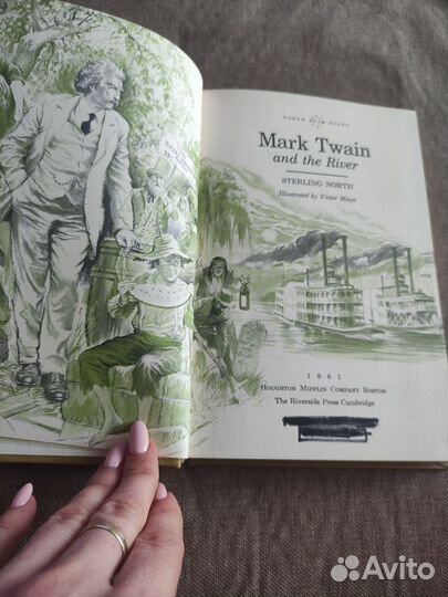 Книга букинистика Mark Twain and the