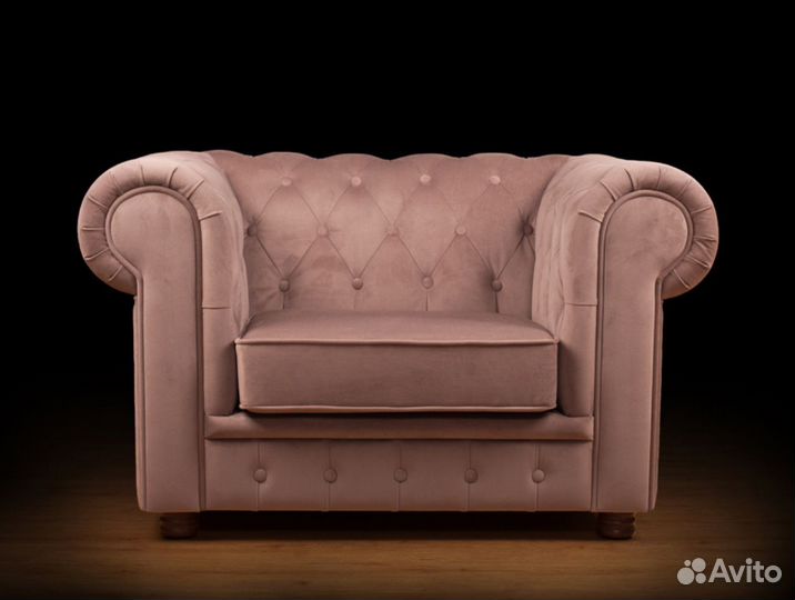 Диван Честер каретная стяжка от производителя