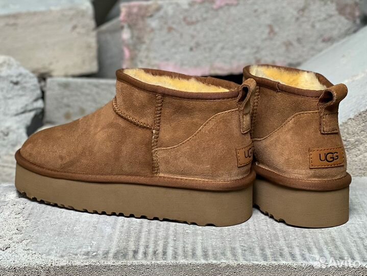 UGG Classic Ultra Mini Platform Chestnut