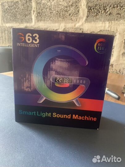 Светильник-колонка SMART Light Sound Machine