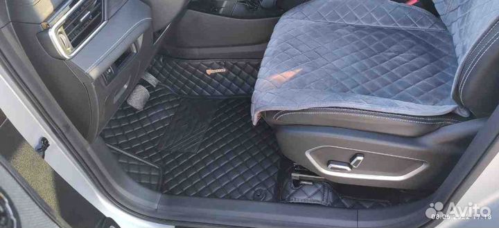3Д коврики из экокожи Geely Atlas PRO 2022