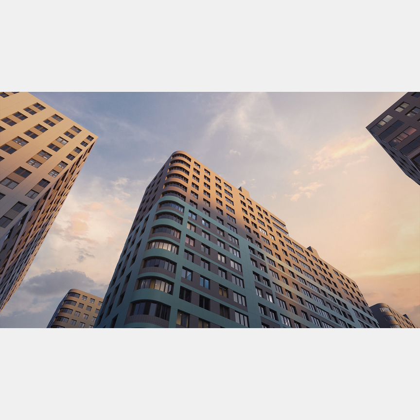 3-к. квартира, 95,7 м², 1/17 эт.