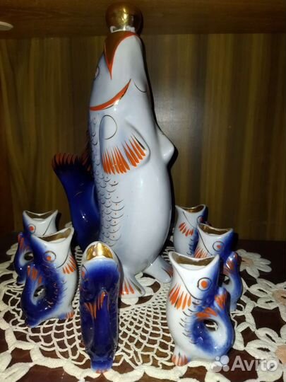 Графин-штоф и стопки 