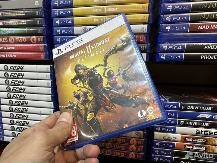 Mortal kombat 11 ultimate ps5 диск