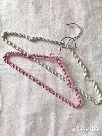 Вешалки детские и взрослые в технике макраме