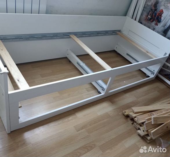 Кровать кушетка раздвижная IKEA brimnes