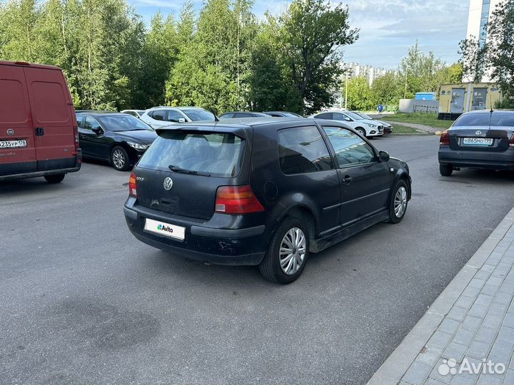 Volkswagen Golf 1.4 МТ, 1999, 220 000 км