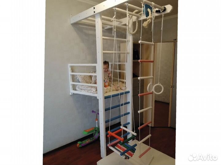 Шведская cтенка деревянная