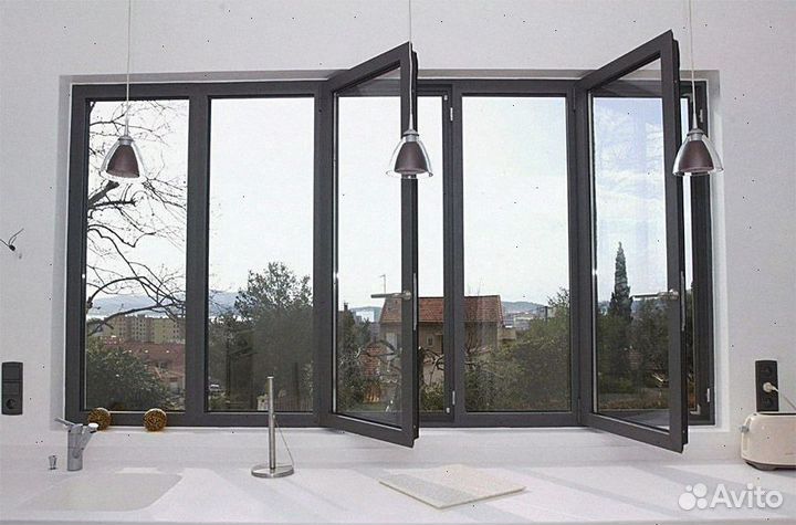 Окна алюминиевые в любое помещение