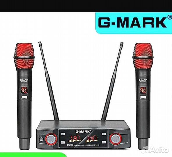 Професс. радиосистема EW100 (для караоке) новая