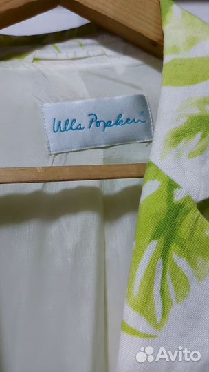 Пиджак женский.Германия льняной, удлиненный