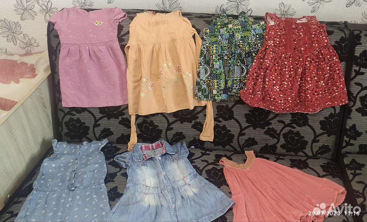 Вещи пакетом на девочку 2-3 года