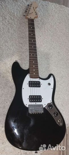 Гитара fender Squier bullet Mustang HH black